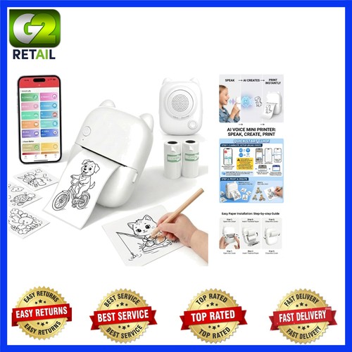 Voice thermal sticker - ai,
